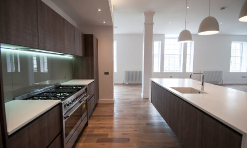 Chic Soho Apartment with Hanex Solid Surface