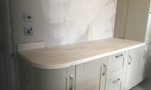 Witch Hazel Corian in a Character Kitchen