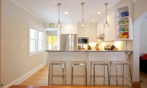Kitchens and Bathrooms with Corian Surfaces